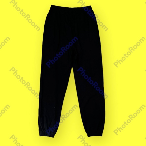 SOLD- Drip Melting Smiley Face Jogger Sweatpants Size Medium - Picture 4 of 5